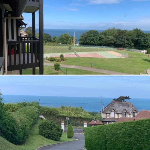 L'Appartement Vue Mer De La Villa Des Rosiers - Trouville Sur Mer Kültér fotó